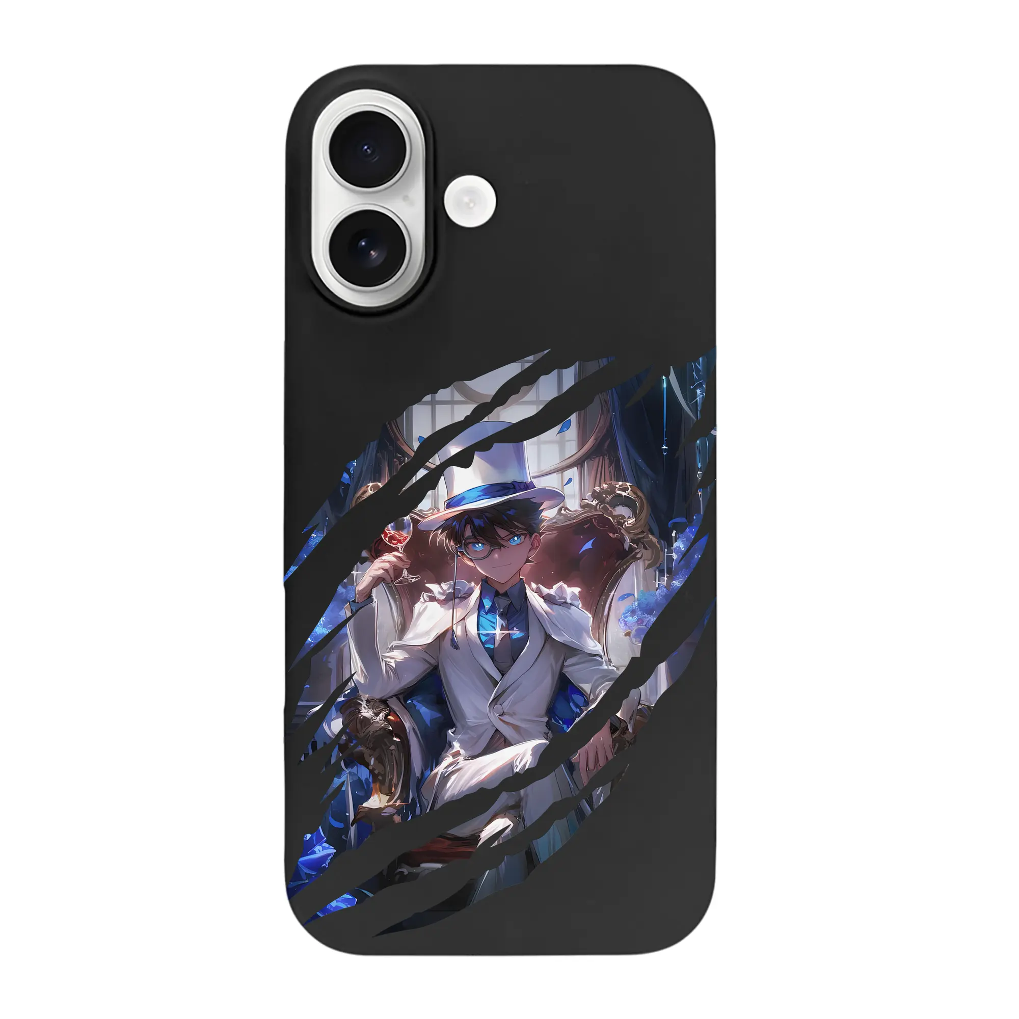 名探偵コナン グッズ 江戸川 コナン - iPhone 17 シリーズ シリコンケース 薄型 耐衝撃 指紋防止 ソフトタッチカバー 精密フィット 傷防止 保護ケース iPhone 17/17 Air/17 Pro/17 Pro Max 対応